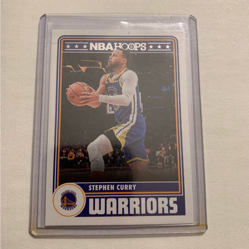 2023-24 Panini NBA Hoops Stephen Curry Golden State Warriors #292 Tribute